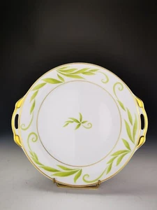 Limoges Porcelain Bernardaud "FRIVOLE" - 1 Circular Cake Dish with Handles - Picture 1 of 5