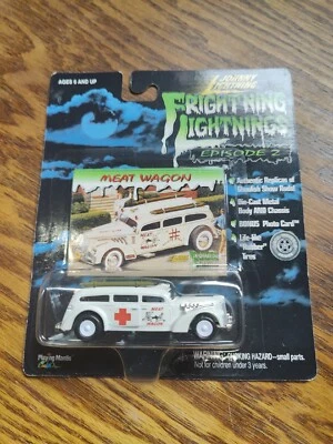 RARE! Johnny Lightning White Lightning Meat Wagon Frightning Lightnings - Image 1 of 2