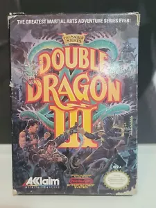 Double Dragon III 3 (Nintendo NES, 1990) Authentic - CIB - TESTED ! - Bild 1 von 13
