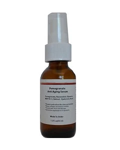 Granatapfel Anti-Aging Serum mit Resveratrol, Glycerin, MAP Vit C, Retinol, HA - Bild 1 von 4