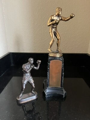 Vintage 1920’s Boxing Trophies - Image 1 of 4