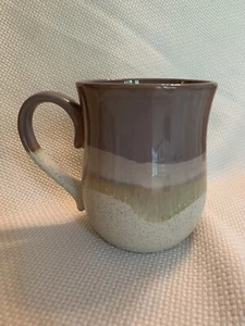 Bosmarlin Large 17 oz Mug - Ceramic Tan and Brown Drip Glaze - Picture 1 of 5