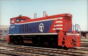 Belt Railway Company Chicago Unit 534 Postkarte Zug MP15 - Bild 1 von 2