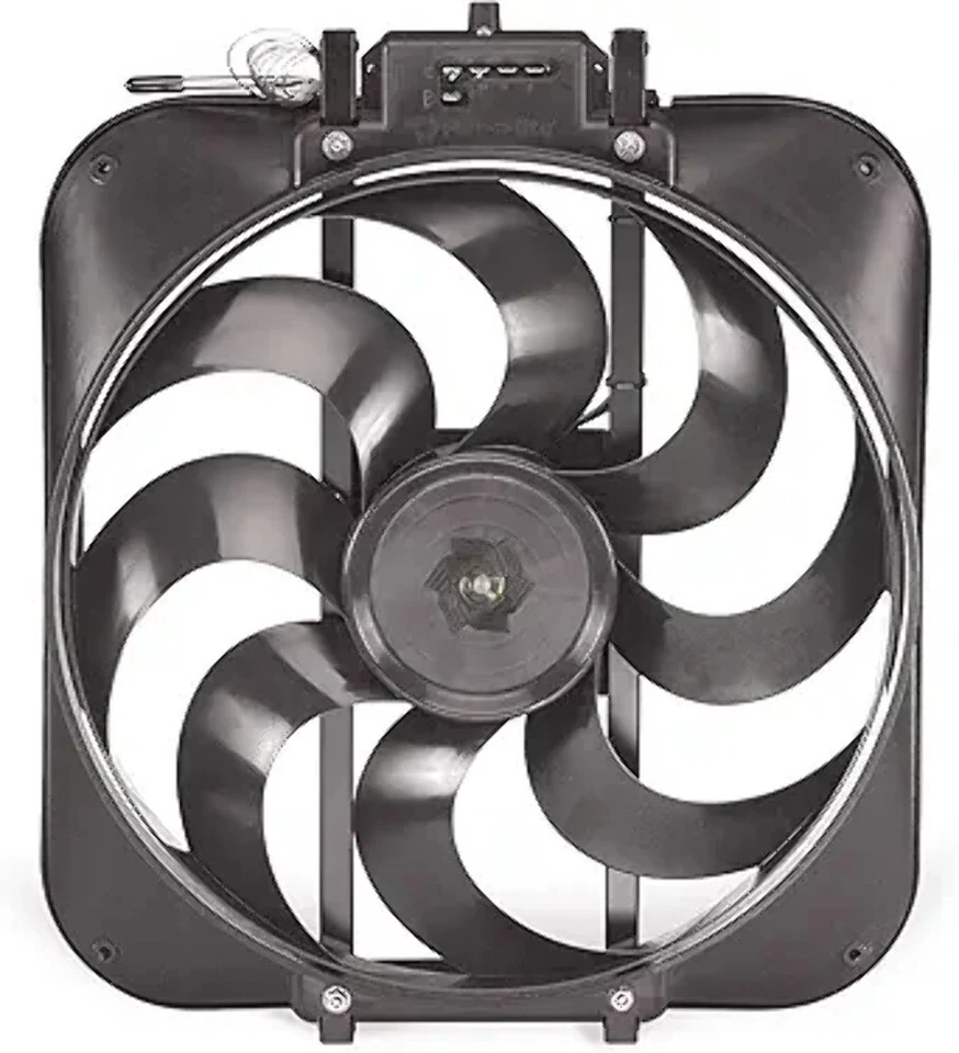 Flex-a-Lite 109304 Ventilador Eléctrico 15" Black Magic S-blade Extractor Envuelto con Control Foto 1 de 1