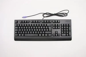 Lenovo Thinkstation P720 P920 P520 P320 P520c PS2 Câblé Clavier Noir 00XH934 - Photo 1/3