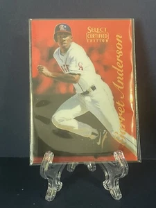 Garret Anderson 1996 Select Certified Certified Red Angels Baseball Card #95 - Picture 1 of 2