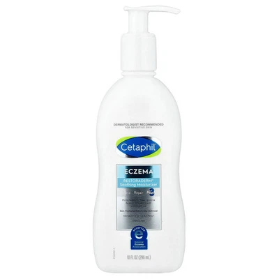Eczema, Restoraderm® Soothing Moisturizer, For Sensitive Skin, Fragrance Free, - Image 1 of 2