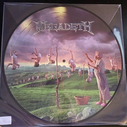 MEGADETH Youthanasia LP NEW PICTURE DISC VINYL Capitol repress - Image 1 of 1