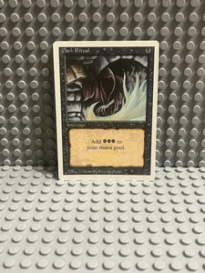 Magic the Gathering | Revised Edition | Dark Ritual | #99 | LP | - Picture 1 of 9