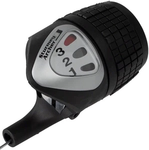 Sturmey Archer S33 Twist Shifter - 3-Speed, Black - Picture 1 of 1