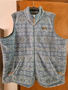 L.L.Bean woman's fleece full zip/ pockets vest size 3X - Picture 1 of 10