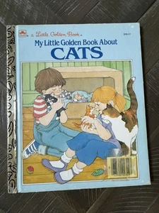 1990 Little Golden Book #309-57 My Little Golden Book About Cats c1988 - Picture 1 of 11