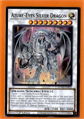 3x Azure-Eyes Silver Dragon | SDWD-EN039 | Yu-Gi-Oh! TCG - Image 1 of 2