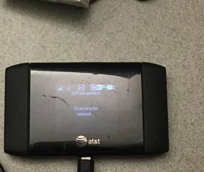 Módem punto de acceso móvil Sierra Wireless AirCard 754S AT&T negro 4G LTE WiFi Foto 1 de 2