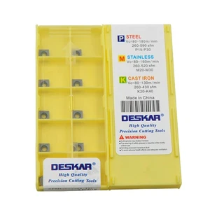 10pcs SPMG0602 drill inserts Carbide Inserts SPMG060204TG For SP 16-20mm U drill - Picture 1 of 7