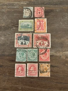 Jamaica. KGV. Small Selection To Sort. 12 Stamps. All Used. - Picture 1 of 2