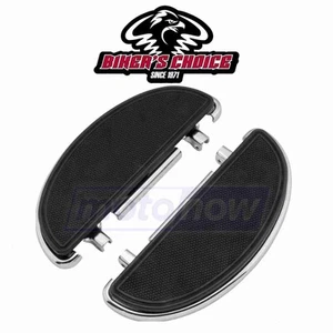 Bikers Choice Half-Moon Floorboards for 1986-2006 Harley Davidson FLST st - Picture 1 of 5