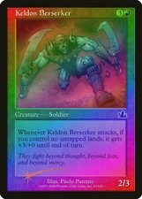Keldon Berserker FOIL Prophecy NM Red Common MAGIC THE GATHERING CARD ABUGames