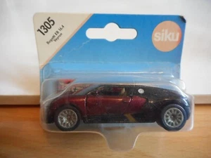 Siku Bugatti EB 16.4 Veyron in rot auf Blister (1305) - Bild 1 von 1
