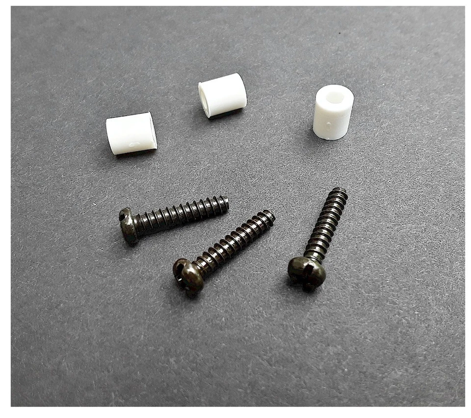 OEM Screws Support Blocks Vintage RC Car Buggy Kyosho 92301 White Cap Fuel Tank - Image 1 of 1