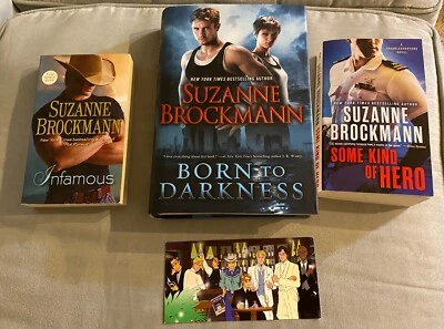Suzanne Brockmann Books - Lot of 3 - Pre-Owned - One is Signed by Author Foto 1 de 3