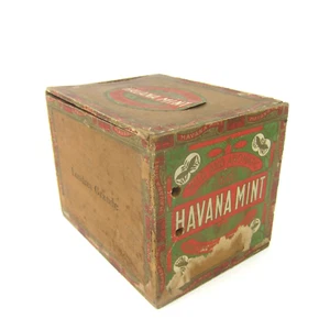 Antique Havana Mint Cigar Box Ohio Greenville Cigar Mfg Co Early  1900s RARE - Picture 1 of 14