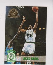 1993 SkyBox 5th Anniversary Stamp #305 Acie Earl rookie card, Iowa Hawkeyes