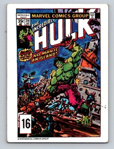 1978 Drakes Cakes Marvel Incredible Hulk #16 Promo Trading Card MCU - Picture 1 of 2