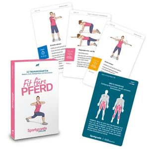Sportycards Trainingskarten - Fit fürs Pferd • Training • Fit • Reiten • Pferd - Bild 1 von 6