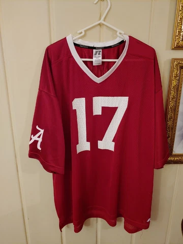 Alabama Crimson Tide Russell Brand Football Jersey Size 2XL Cover