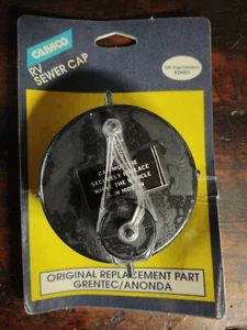 RV Sewer Cap w/ Hose Connector #39463 Original Replacement Part New NOS - Picture 1 of 2