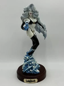 LADY DEATH- Clayburn Moore 12" Statue 1995 Limited Edition 1737/3200 - Picture 1 of 12