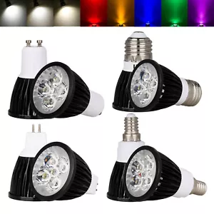 Dimmable E27 LED RGB SpotLight BulbGU10 MR16 E14 GU5.3 9/12/15W Lamp 220V 12V - Picture 1 of 12