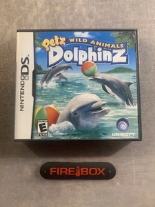 Petz Wild Animals: Dolphinz (Nintendo DS, 2007) Complete CIB Tested Working - Picture 1 of 3