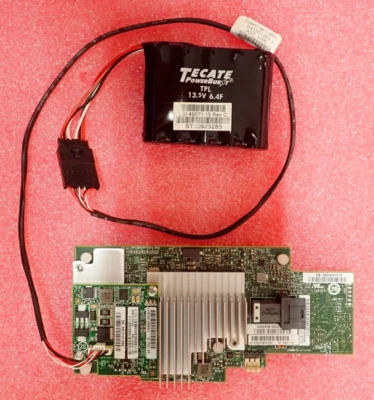 Intel Integrated RAID Module RMS3CC040 SAS/SATA 12Gb/s + 1GB Cache & Battery BBU - Image 1 of 4