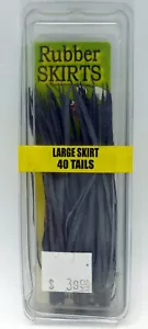 H&H Lures 3" Spinner Bait Rubber Skirts Grey HHLS3-09 - Picture 1 of 2