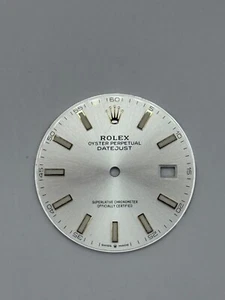 Rolex quadrante originale Datejust 41 126333 argento ottimo - Foto 1 di 2