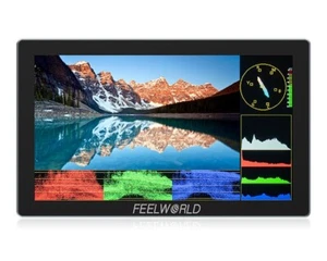 FEELWORLD P6X 5.5 inch 1000nit Aluminium Camera Field DSLR Monitor Touchscreen - Picture 1 of 20
