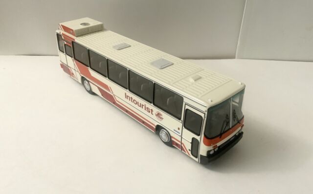 1:43 união soviética lenda ônibus Ikarus-260.06 modelo fundido escala metal  original brinquedo veículo para a coleção solo brilhante mdsb025