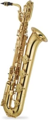 Yamaha YBS-480 Baritone Saxophone Sax YBS480 Eb Gold Lacquered w/Case New Japan - Image 1 of 4