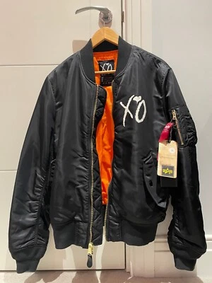 The Weeknd Alpha Industries Bomber Jacket w/ Tags XL - Rare 2017 Starboy XO - Image 1 of 4