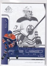 2022-23 UD SP GAME USED 01-02 RETRO ROOKIE #R-68 OILERS - JAMES HAMBLIN 754/999