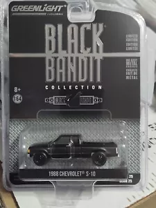 GreenLight Black Bandit Series 1988 Chevrolet S-10 1:64 Scale - Picture 1 of 4