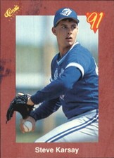1991 (BLUE JAYS) Classic II #T60 Steve Karsay