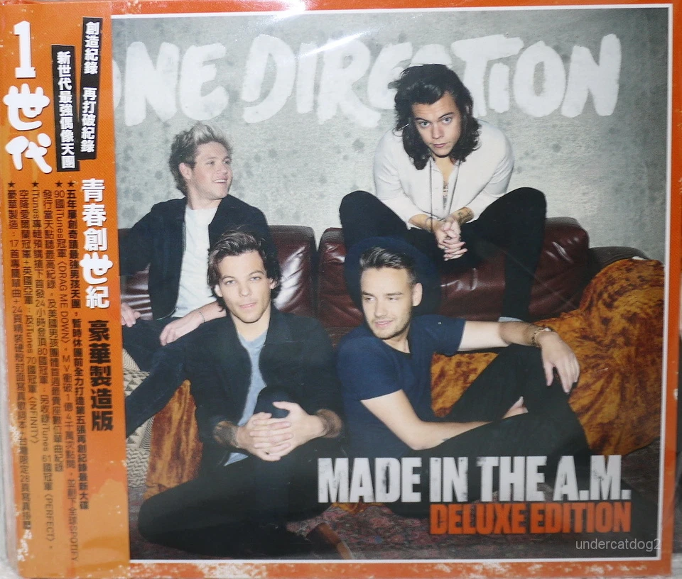 One Direction Made In The A.M. Deluxe Edition Taiwan CD w/OBI  - Image 1 of 1