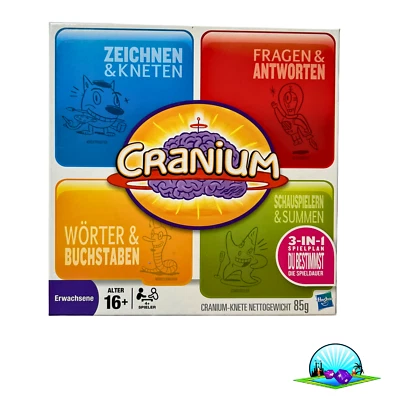 Cranium Spiel Hasbro 2009 Brettspiel  - Vollständig Knete erneuert - Vollständig - Bild 1 von 4