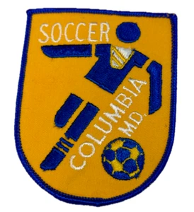 Soccer Columbia MD. Embroidered Vintage Sports Patch Collectible - Picture 1 of 4