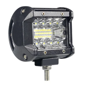 1PCS 12v Offroad Spot Flood Combo Work Light LED Light Bar Superbright 6000K - Picture 1 of 7