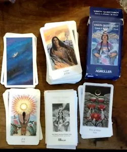 BARAJA DE TAROT TM VISION QUEST GAYAN S. INVIERNO/DOSIS JO 1998 - Imagen 1 de 2