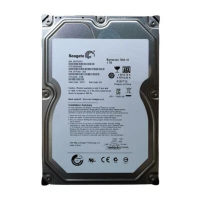 Seagate 1TB ST31000524AS 7200 RPM SATA 3.5" Internal Desktop Hard Disk Drive - Image 1 of 3